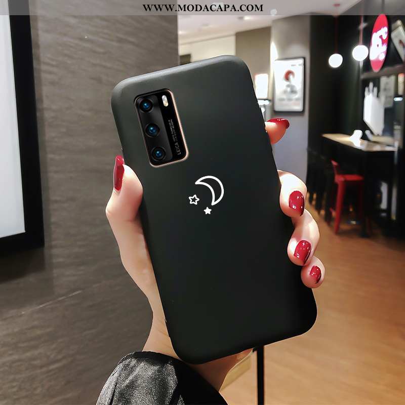 Capa Huawei P40 Slim Tendencia Silicone Telemóvel Personalizado Completa Cases Barato