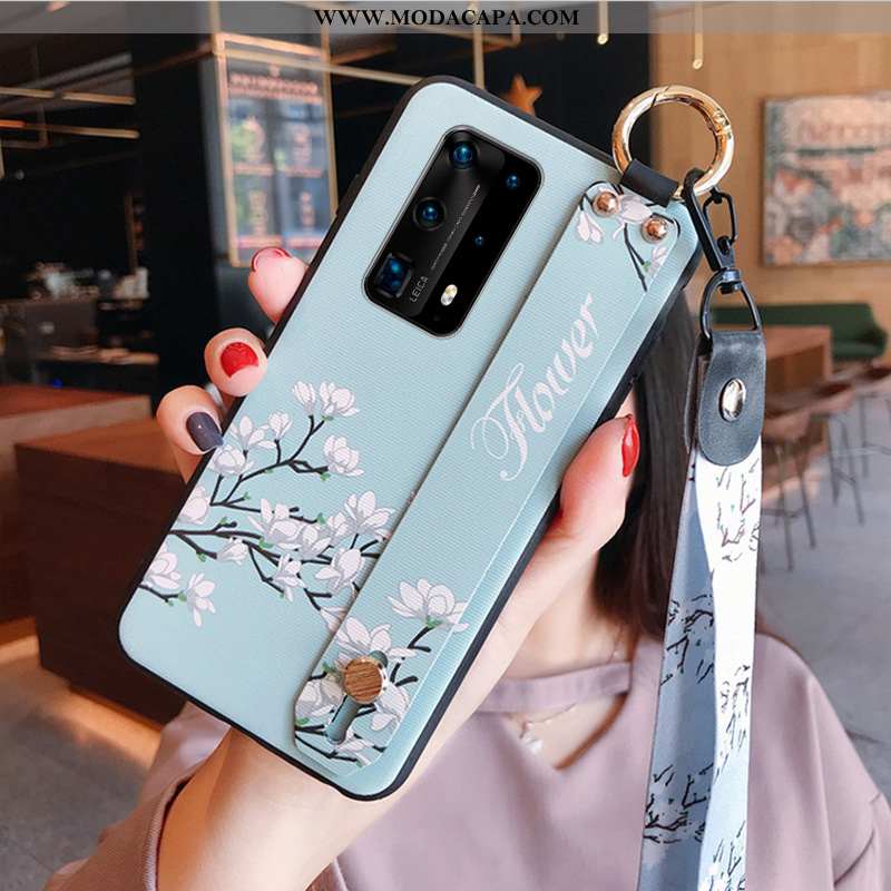 Capas Huawei P40 Criativas Telemóvel Azul Tendencia Novas Personalizado Antiqueda Comprar