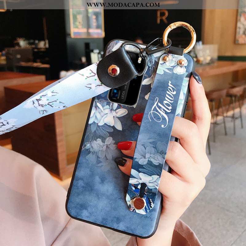 Capas Huawei P40 Criativas Telemóvel Azul Tendencia Novas Personalizado Antiqueda Comprar