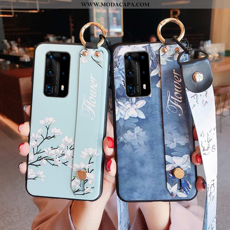 Capas Huawei P40 Criativas Telemóvel Azul Tendencia Novas Personalizado Antiqueda Comprar