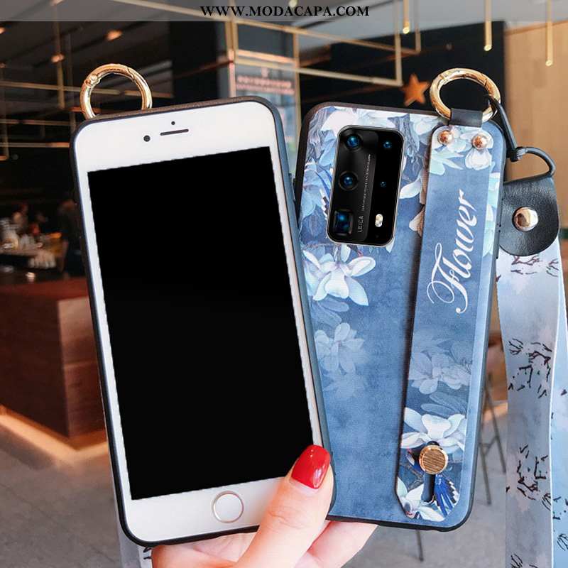 Capas Huawei P40 Criativas Telemóvel Azul Tendencia Novas Personalizado Antiqueda Comprar