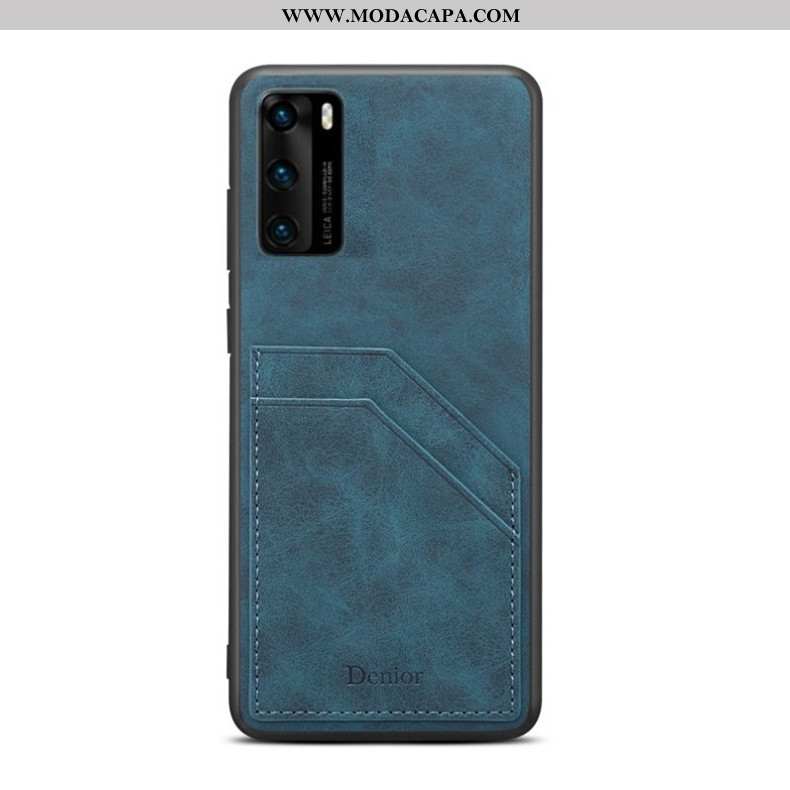 Capas Huawei P40 Protetoras Telemóvel Azul Completa Antiqueda Slim Barato