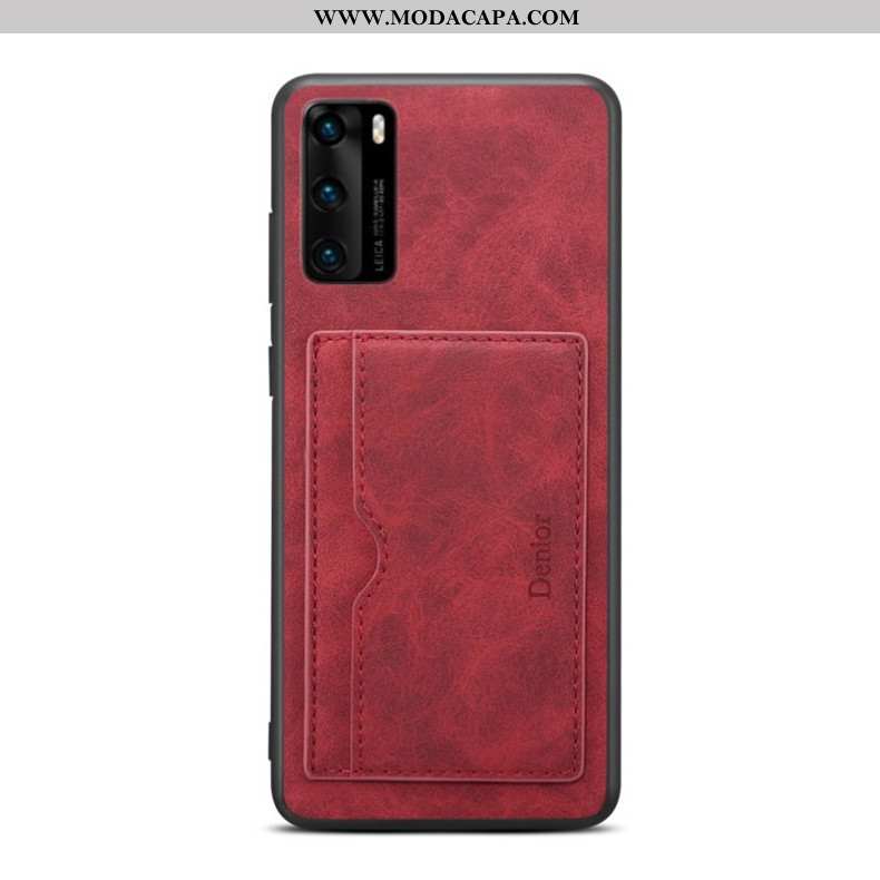 Capas Huawei P40 Protetoras Telemóvel Azul Completa Antiqueda Slim Barato