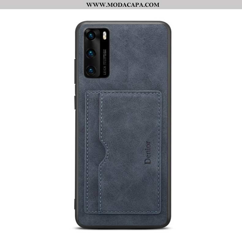 Capas Huawei P40 Protetoras Telemóvel Azul Completa Antiqueda Slim Barato