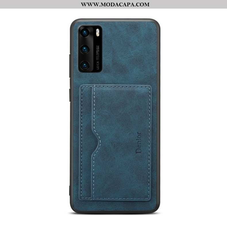 Capas Huawei P40 Protetoras Telemóvel Azul Completa Antiqueda Slim Barato