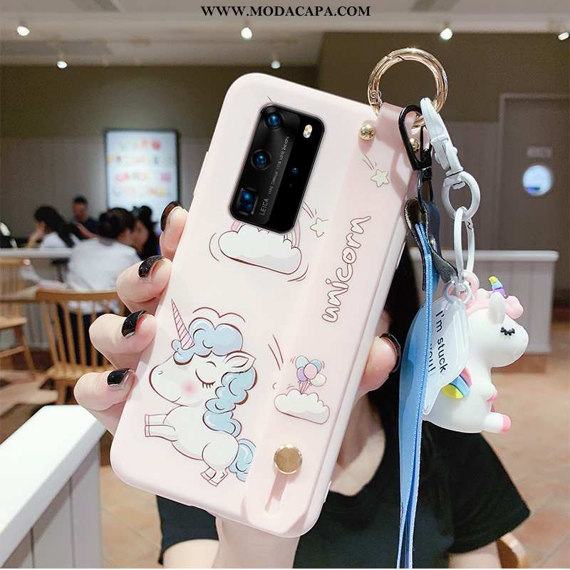 Capa Huawei P40 Criativas Protetoras Personalizado Cases Coração Malha Antiqueda Baratas