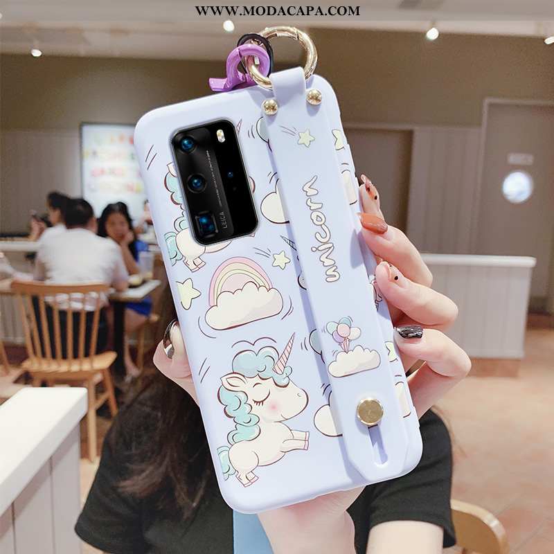 Capa Huawei P40 Criativas Protetoras Personalizado Cases Coração Malha Antiqueda Baratas