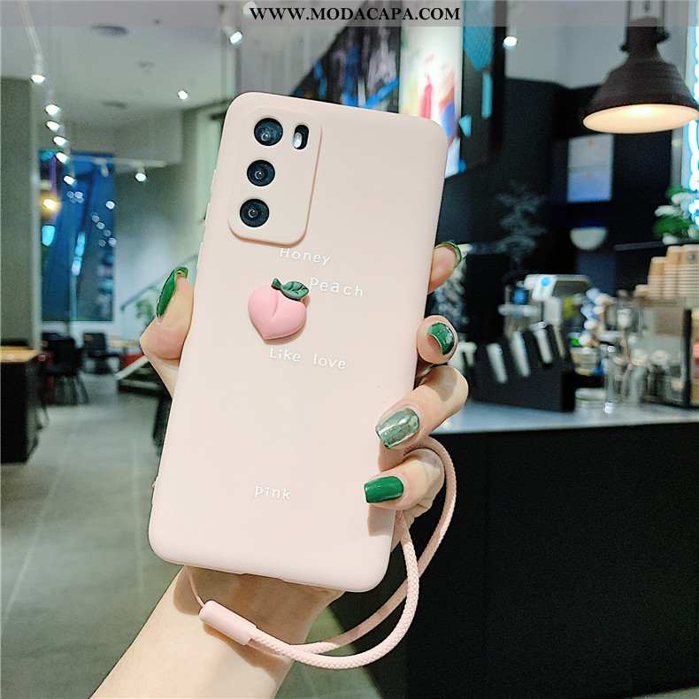 Capa Huawei P40 Slim Criativas Malha Silicone Capas De Grau Antiqueda Baratas