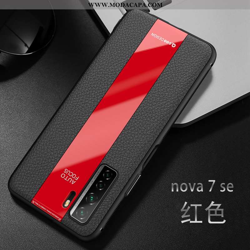 Capa Huawei P40 Lite 5g Tendencia Vermelho Capas Soft Completa De Grau Protetoras Comprar