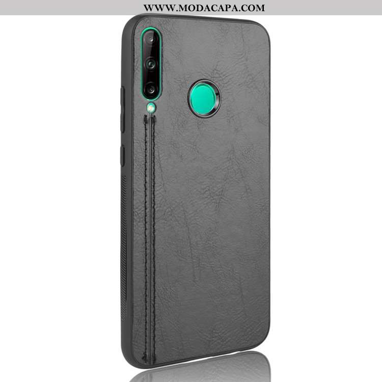 Capas Huawei P40 Lite E Tendencia Couro Antiqueda Protetoras Cases Completa Online