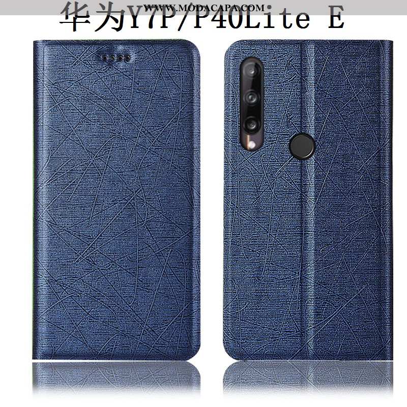 Capas Huawei P40 Lite E Couro Antiqueda Cases Dourado Protetoras Cover Venda