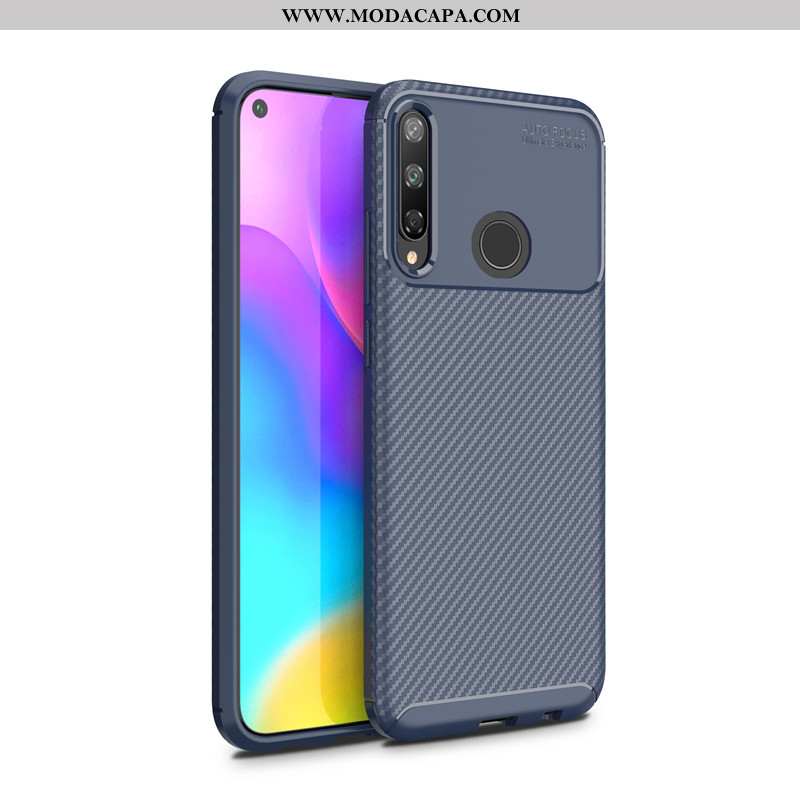 Capas Huawei P40 Lite E Protetoras Fosco Soft Anti Suor Telemóvel Fibra Antiderrapante Barato