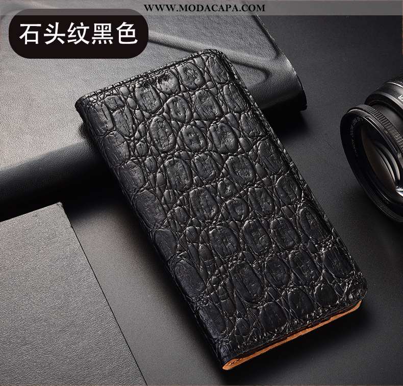 Capa Huawei P40 Lite E Protetoras Completa Capas Cor De Vinho Antiqueda Cover Couro Genuíno Baratas