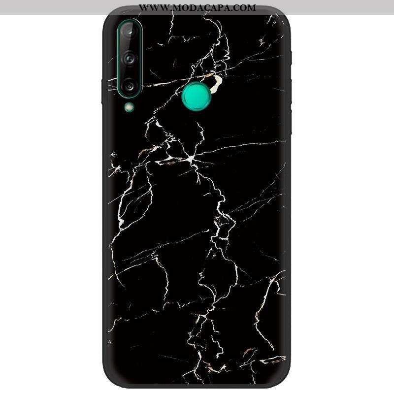 Capas Huawei P40 Lite E Soft Criativas Protetoras Fosco Pretas Azul Escuro Desenho Animado Venda