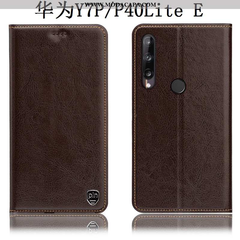 Capa Huawei P40 Lite E Protetoras Completa Cover Cinza Tigrada Capas Cases Promoção