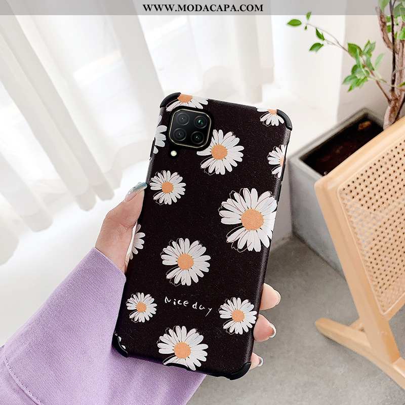 Capas Huawei P40 Lite Silicone Soft Malha Desenho Animado Telemóvel Cola Promoção