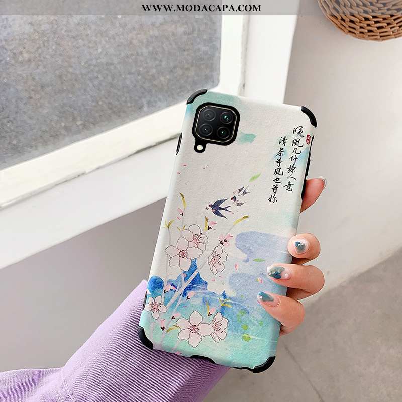 Capas Huawei P40 Lite Silicone Soft Malha Desenho Animado Telemóvel Cola Promoção