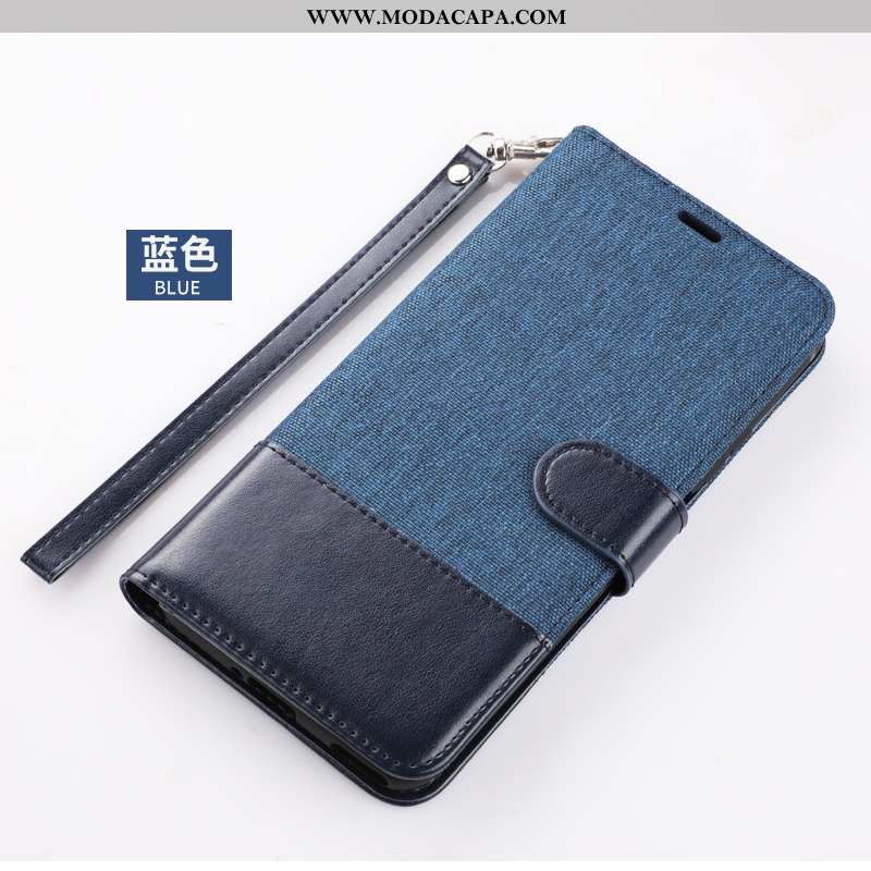 Capas Huawei P40 Lite Protetoras Antiqueda Azul Nova Telemóvel Silicone Baratos