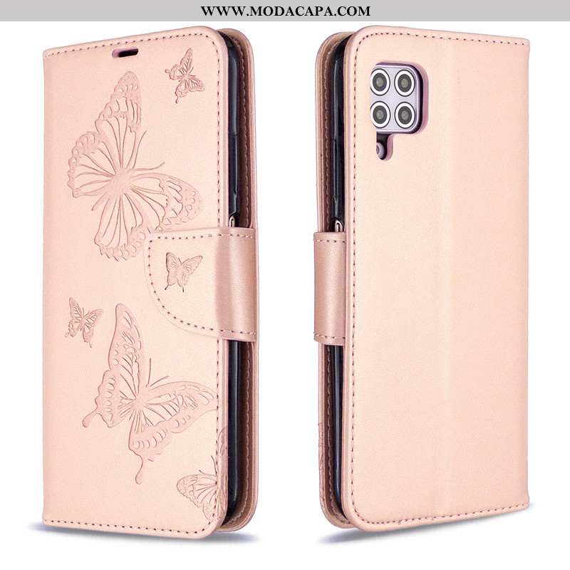 Capas Huawei P40 Lite Cordao Roxa Couro Cases Gravata Cover Barato