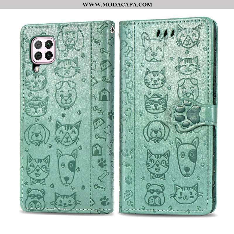 Capa Huawei P40 Lite Fofas Cover Telemóvel Roxa Antiqueda Florida Catinet Barato