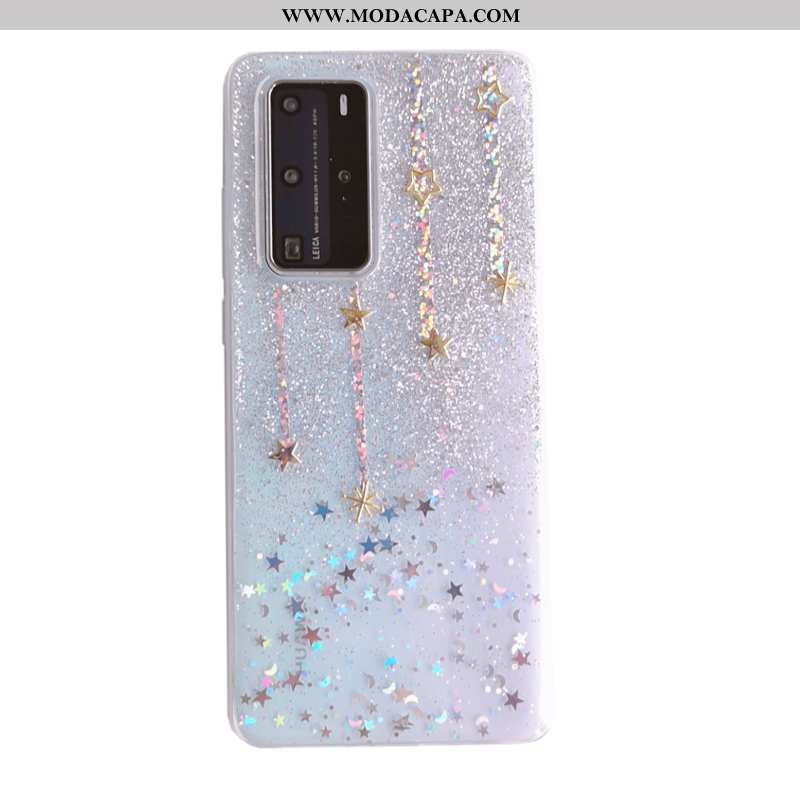 Capa Huawei P40 Pro Bonitos Tendencia Cola Completa Soft Capas Antiqueda Promoção