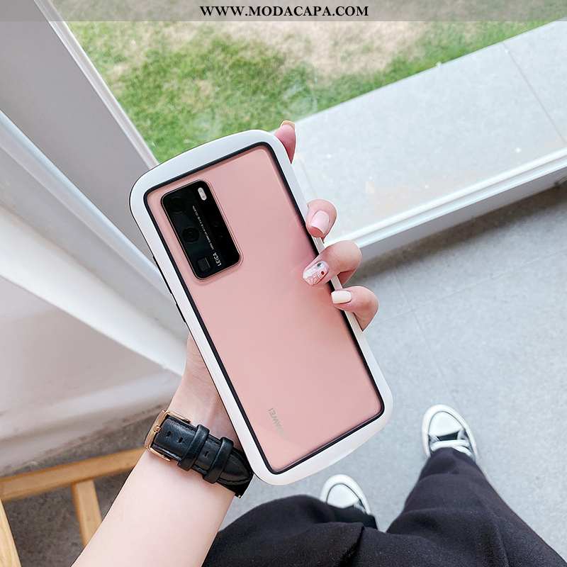 Capas Huawei P40 Pro Transparente Soft Telemóvel Antiqueda Nova Cases Baratas