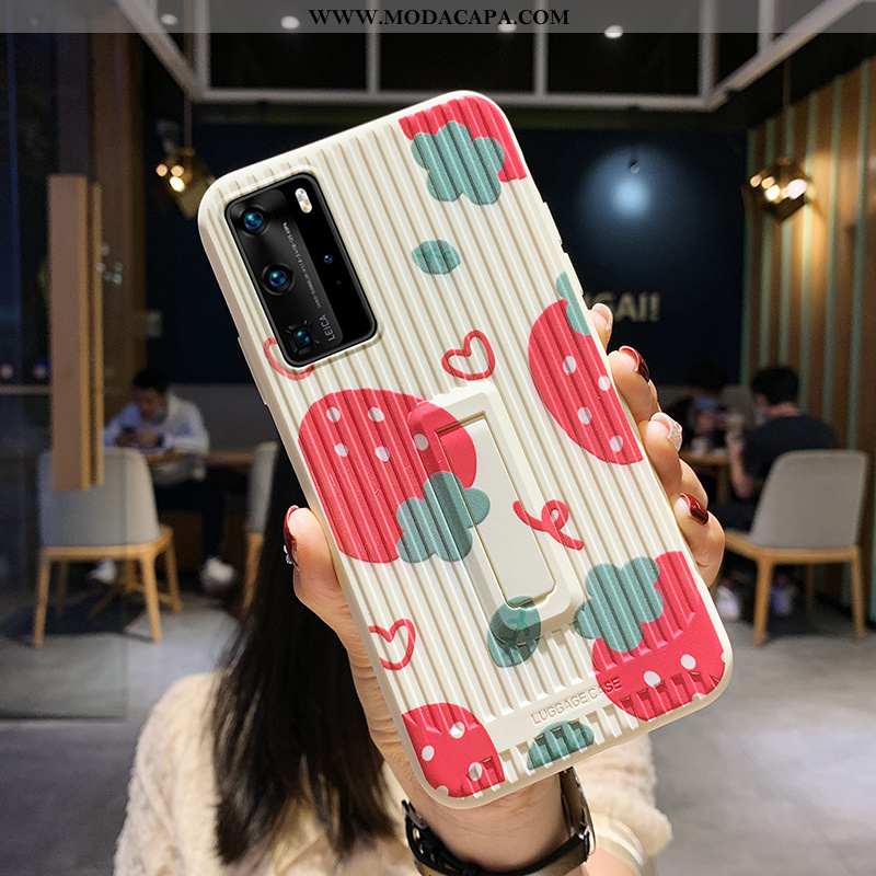 Capas Huawei P40 Pro Criativas Antiqueda Personalizado Nova Completa Fofas Barato