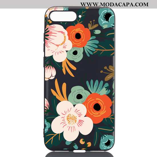 Capas Huawei Y6 2020 Desenho Animado Preto Tendencia 2020 Cases Soft Pu Baratos