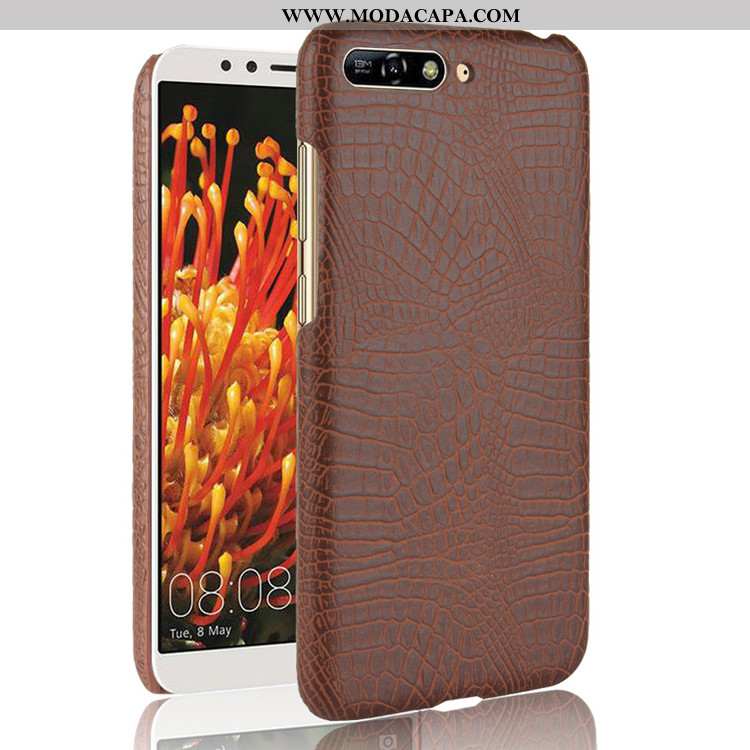 Capa Huawei Y6 2020 Antiqueda 2020 Business Crocs Telemóvel Marrom Capas Comprar