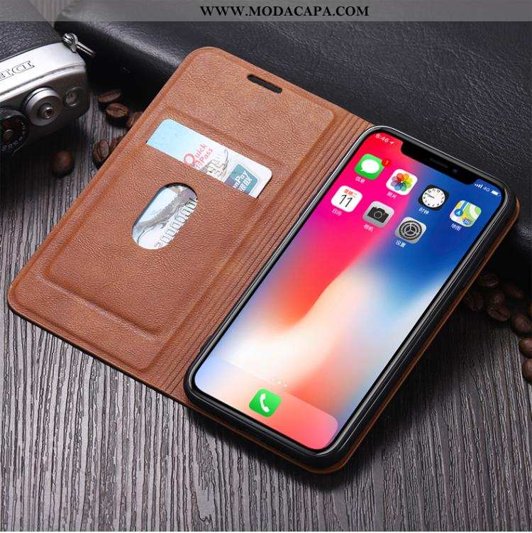 Capa Huawei Y6 2020 Couro Antiqueda Cases Casaco 2020 Cover Telemóvel Promoção