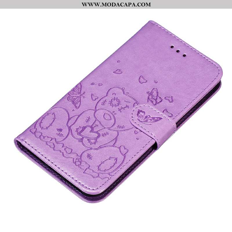 Capas Huawei Y6 2020 Couro 2020 Telemóvel Vermelho Rosa Malha Tendencia Venda