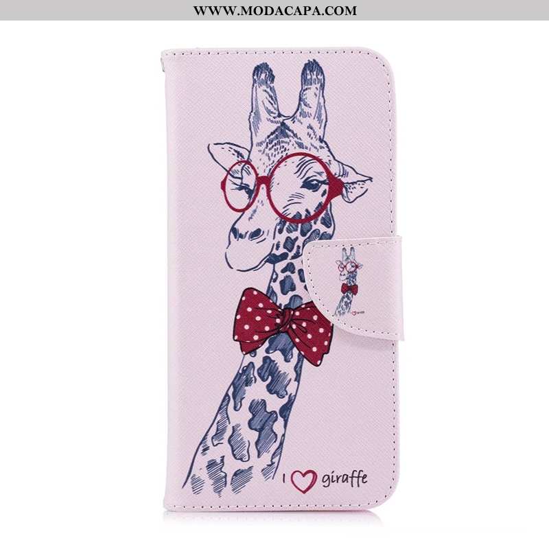 Capa Huawei Y6 2020 Protetoras Pintado Roxa 2020 Telemóvel Couro Cover Barato