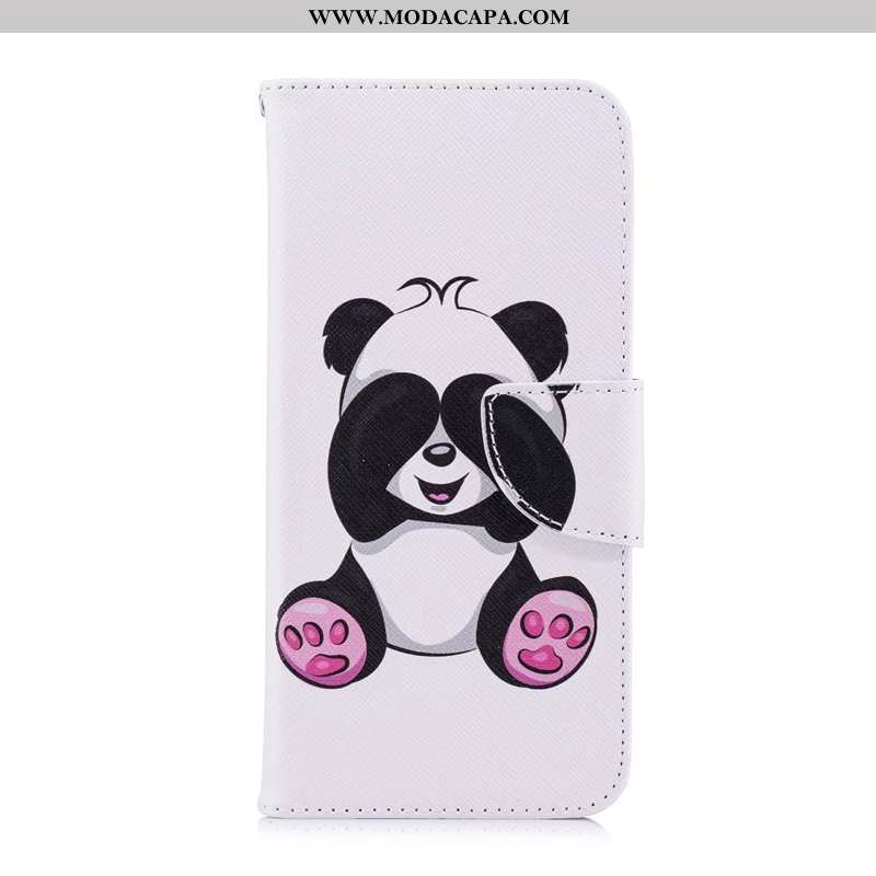 Capa Huawei Y6 2020 Protetoras Pintado Roxa 2020 Telemóvel Couro Cover Barato