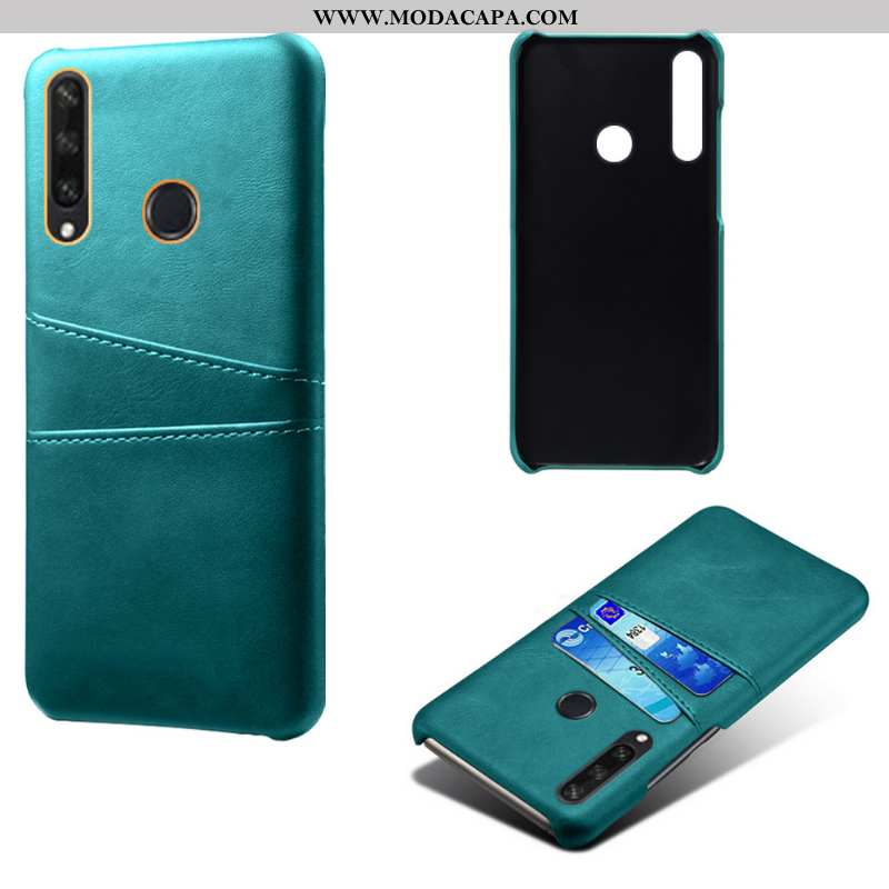 Capas Huawei Y6p Slim Telemóvel Preto Cases Couro Protetoras Online