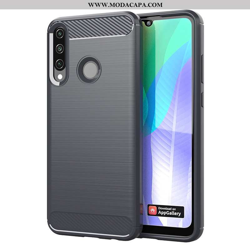 Capa Huawei Y6p Protetoras Soft Antiderrapante Lisas Antiqueda Seda Completa Baratas