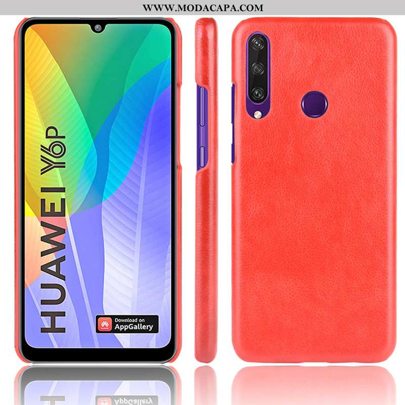 Capa Huawei Y6p Protetoras Capas Telemóvel Resistente Marrom Cases Baratos