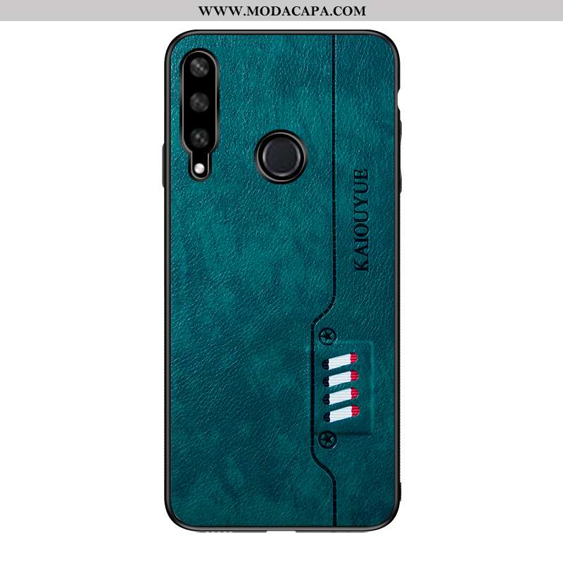 Capa Huawei Y6p Vintage Minimalista Protetoras Telemóvel Malha Capas Tendencia Promoção