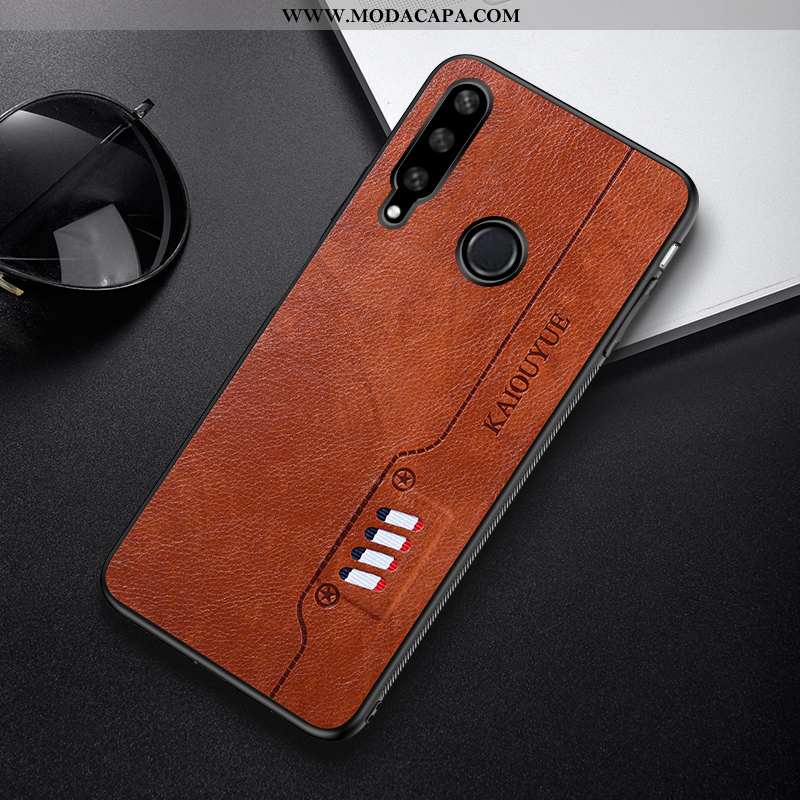 Capa Huawei Y6p Vintage Minimalista Protetoras Telemóvel Malha Capas Tendencia Promoção