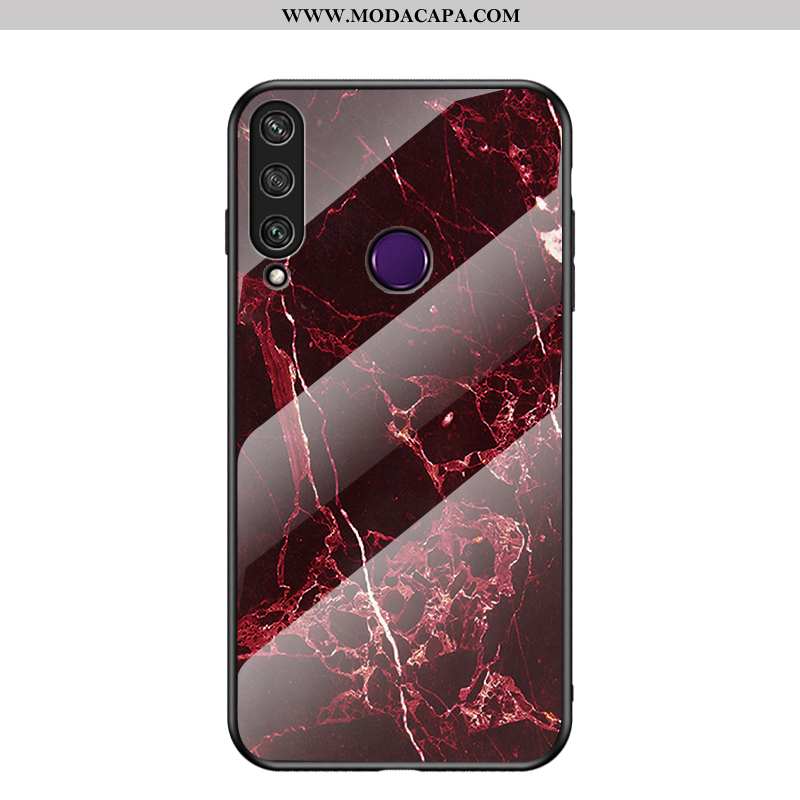 Capas Huawei Y6p Moda Vermelho Protetoras Tendencia Pintado Completa Vidro Comprar