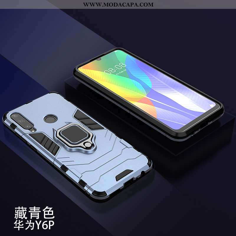 Capas Huawei Y6p Soft Negócio Resistente Antiqueda Suporte De Grau Baratos
