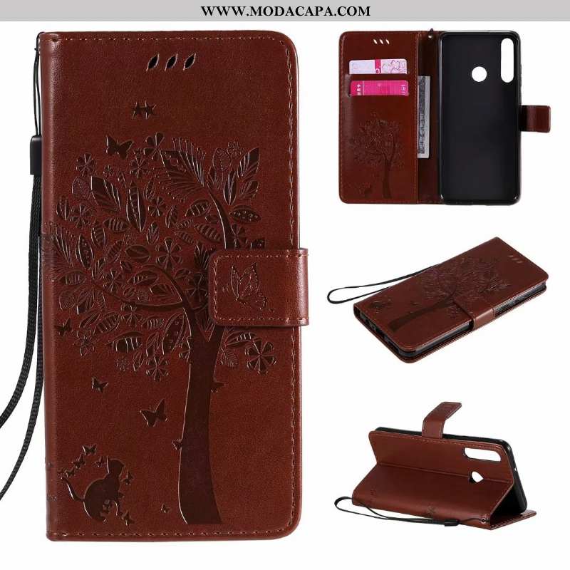 Capas Huawei Y6p Protetoras Cases Antiqueda Dourada Cover Couro Venda