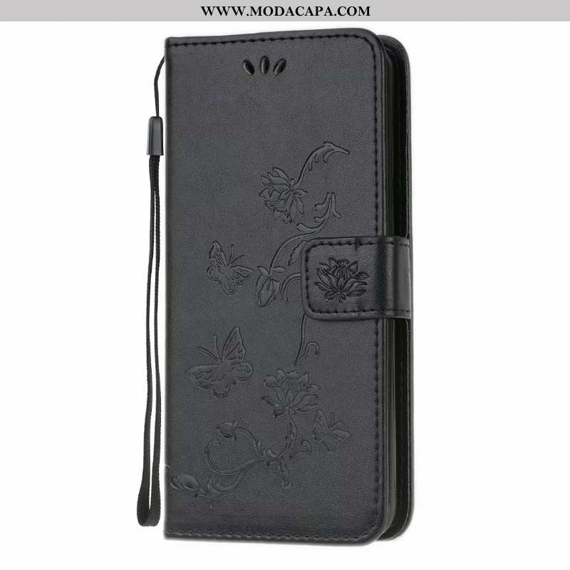 Capa Huawei Y6p Soft Telemóvel Antiqueda Cover Capas Borboleta Couro Promoção