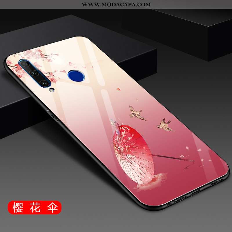 Capa Huawei Y6p Personalizada Protetoras Antiqueda Resistente Vermelho Malha Estilosas Baratas