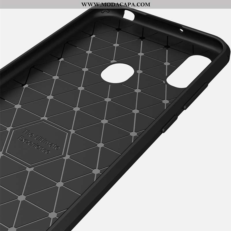 Capa Huawei Y6s Soft Telemóvel Preto Nova Silicone Protetoras Minimalista Venda