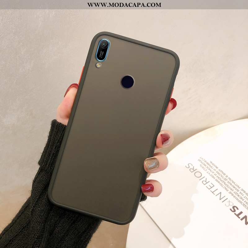 Capa Huawei Y6s Silicone 2020 Antiqueda Telemóvel Cases Capas Completa Baratas