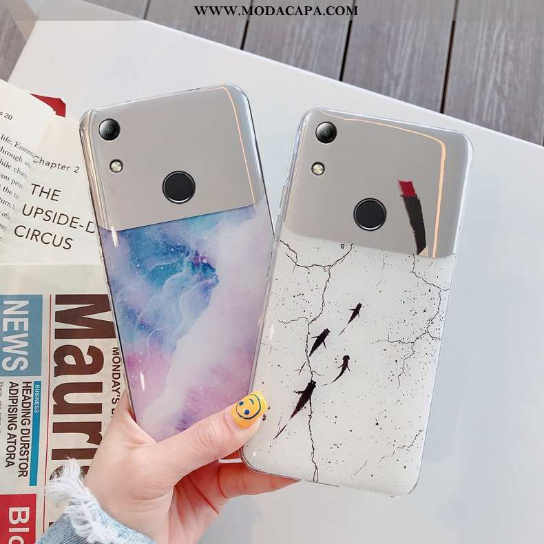 Capas Huawei Y6s Protetoras Rosa Moda Antiqueda Telemóvel Criativas Silicone Comprar