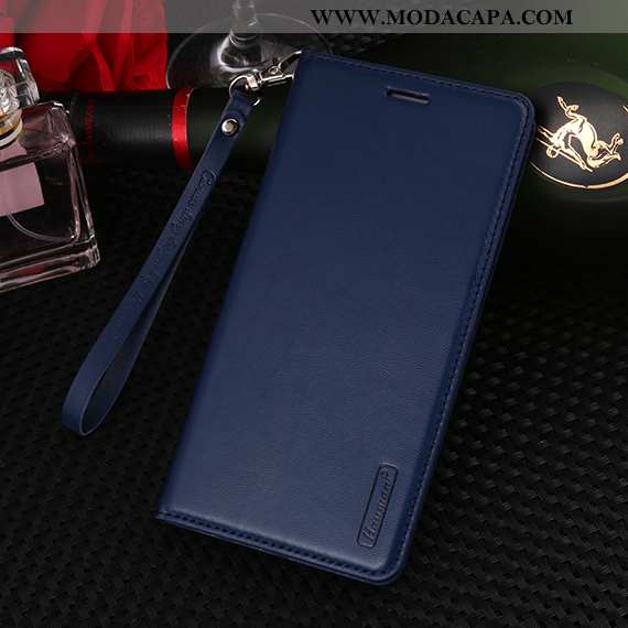 Capas Huawei Y7 2020 Couro 2020 Antiqueda Cordao Legitimo Telemóvel Rosa Comprar