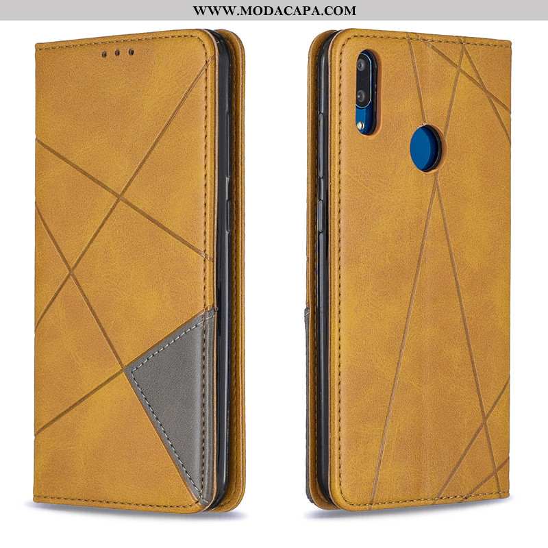 Capas Huawei Y7 2020 Protetoras Telemóvel Cases Cover Couro Simples Online