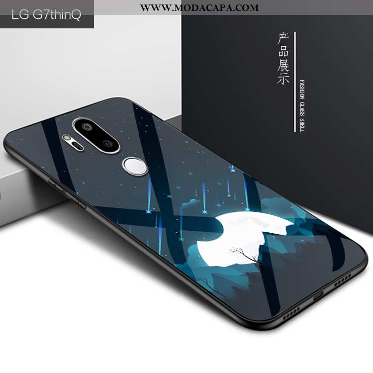 Capas Lg G7 Thinq Personalizada Cases Protetoras Celeste Roxa Telemóvel Venda