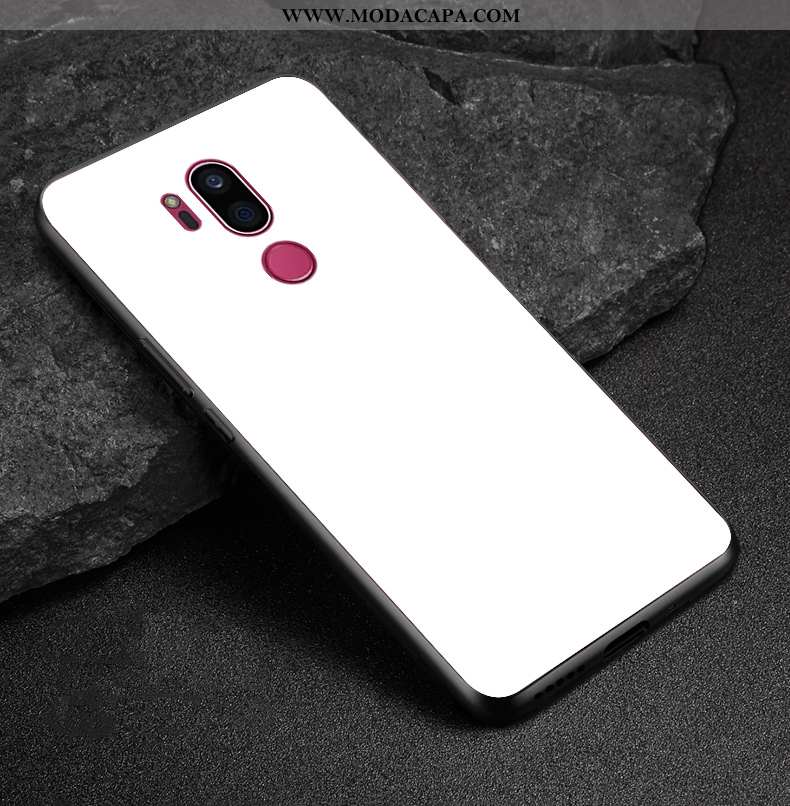 Capa Lg G7 Thinq Silicone Protetoras Personalizado Soft Capas Vidro Antiqueda Comprar